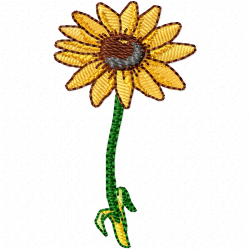 Flowers And Tree Embroidery Design 7 Flowers And Tree Embroidery Design 7